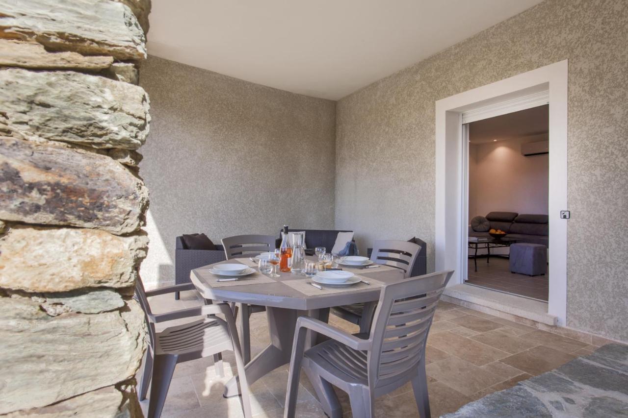 Ferienwohnung Domaine Ghjulia Patrimonio Exterior foto
